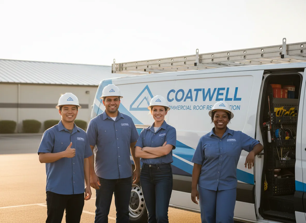 Commercial roof coating company in Leroy, MI